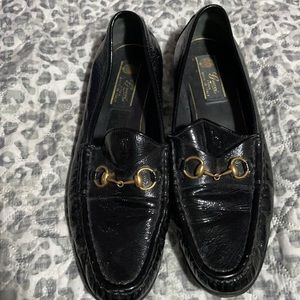 Gucci leather loafers
